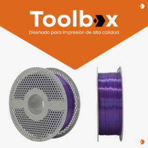 Toolbox Filamento PLA+ Silk High Speed x1 kg.